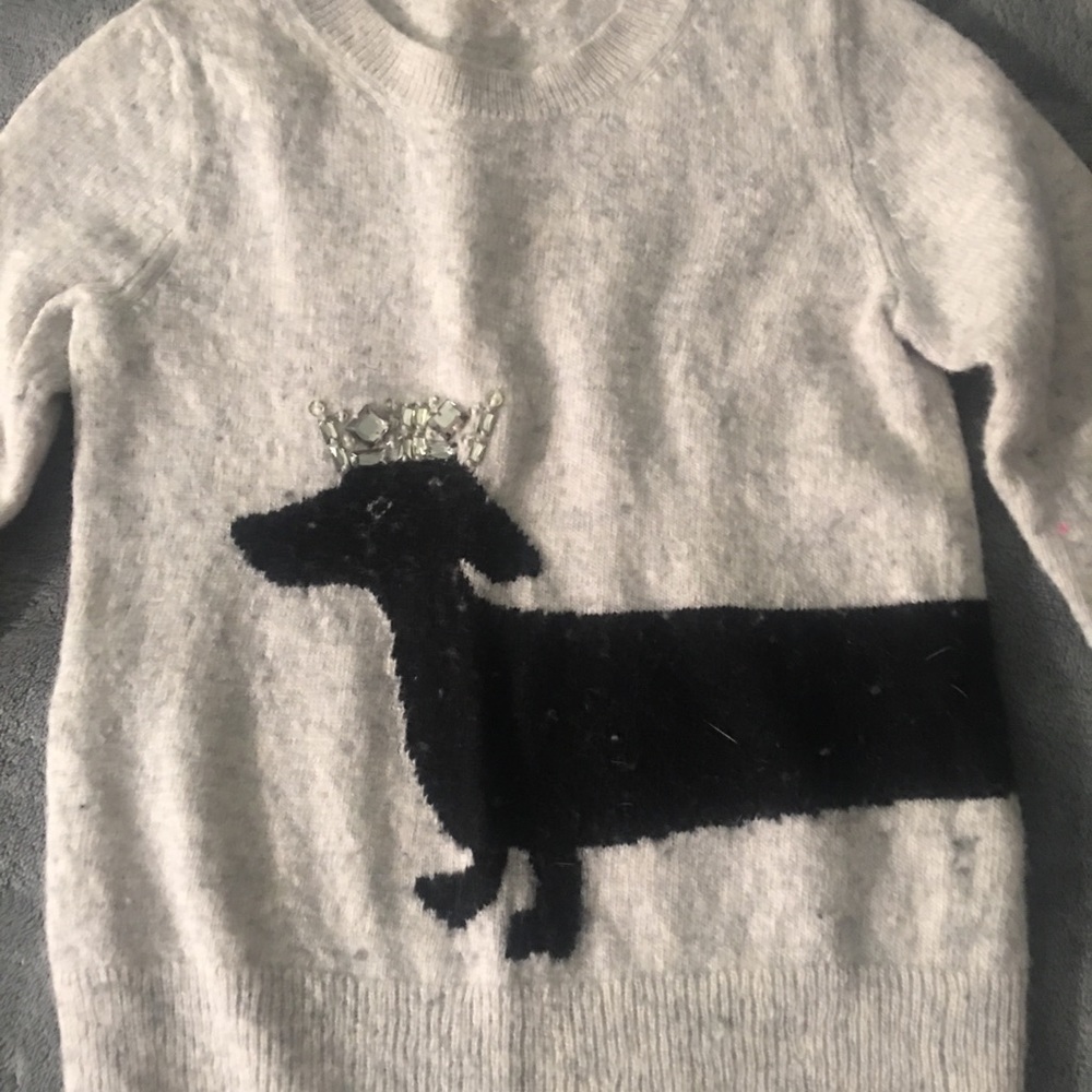 *NWOT* Kids JCrew Crewcuts Dog Sweater - Picture 3 of 3